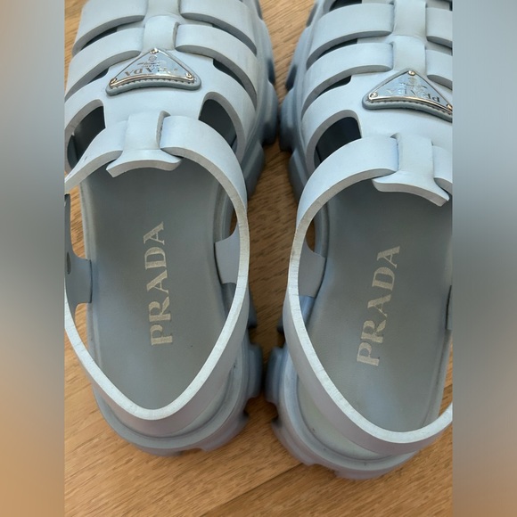 Prada Monolith Sandals, size 37 - Picture 6 of 9